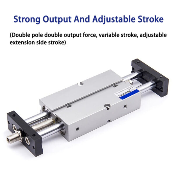 Twin Rod Cylinder with Stroke Adjuster TNJ – Providing Stable Manufacturing Solutions for the Global Industry