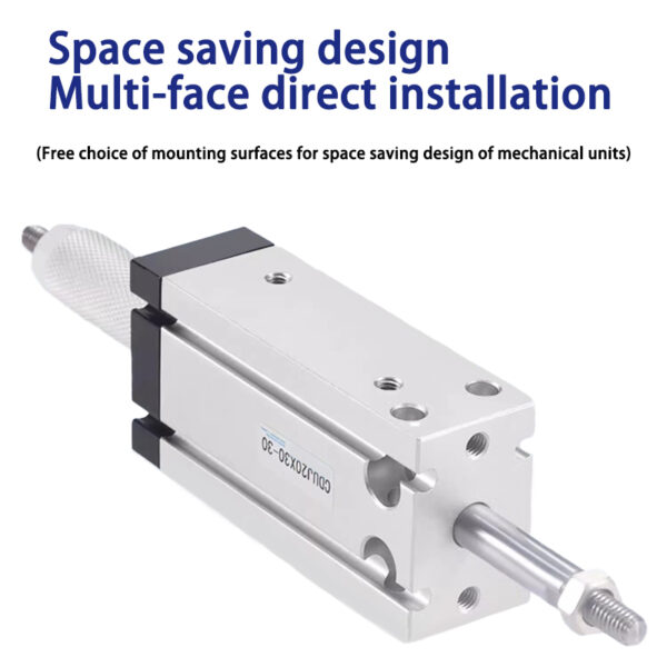 Free Mount Cylinder with Stroke Adjuster CDU: High-Precision Solutions for Global Manufacturing
