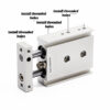 Dual Rod Cylinder CXSM High Precision Global Industry Mfg