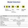 Free Mount Cylinder with Stroke Adjuster CDU: High-Precision Solutions for Global Manufacturing