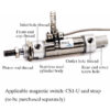 Round Body Cylinder (Metric) CDM2B: High-Precision Metric Solutions for Global Manufacturing