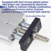 Twin Rod Cylinder with Stroke Adjuster TNJ – Providing Stable Manufacturing Solutions for the Global Industry