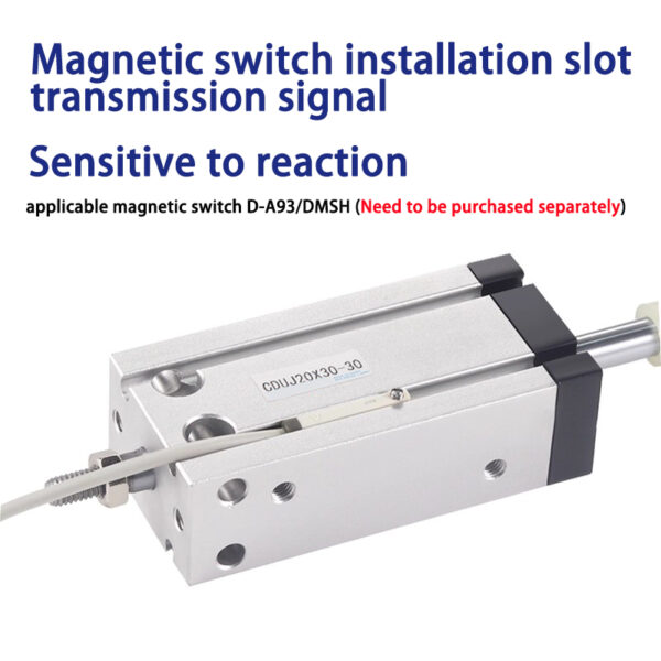 Free Mount Cylinder with Stroke Adjuster CDU: High-Precision Solutions for Global Manufacturing