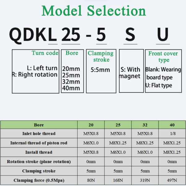 Flat Swing Clamp QDK High Precision Manufacturing Solution