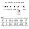 Round Body Cylinder CDG1BN High Precision Global Solution